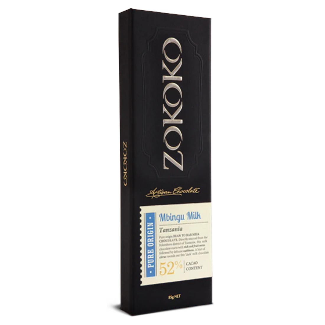 Zokoko | 52% Milk Chocolate - Mbingu, Tanzania