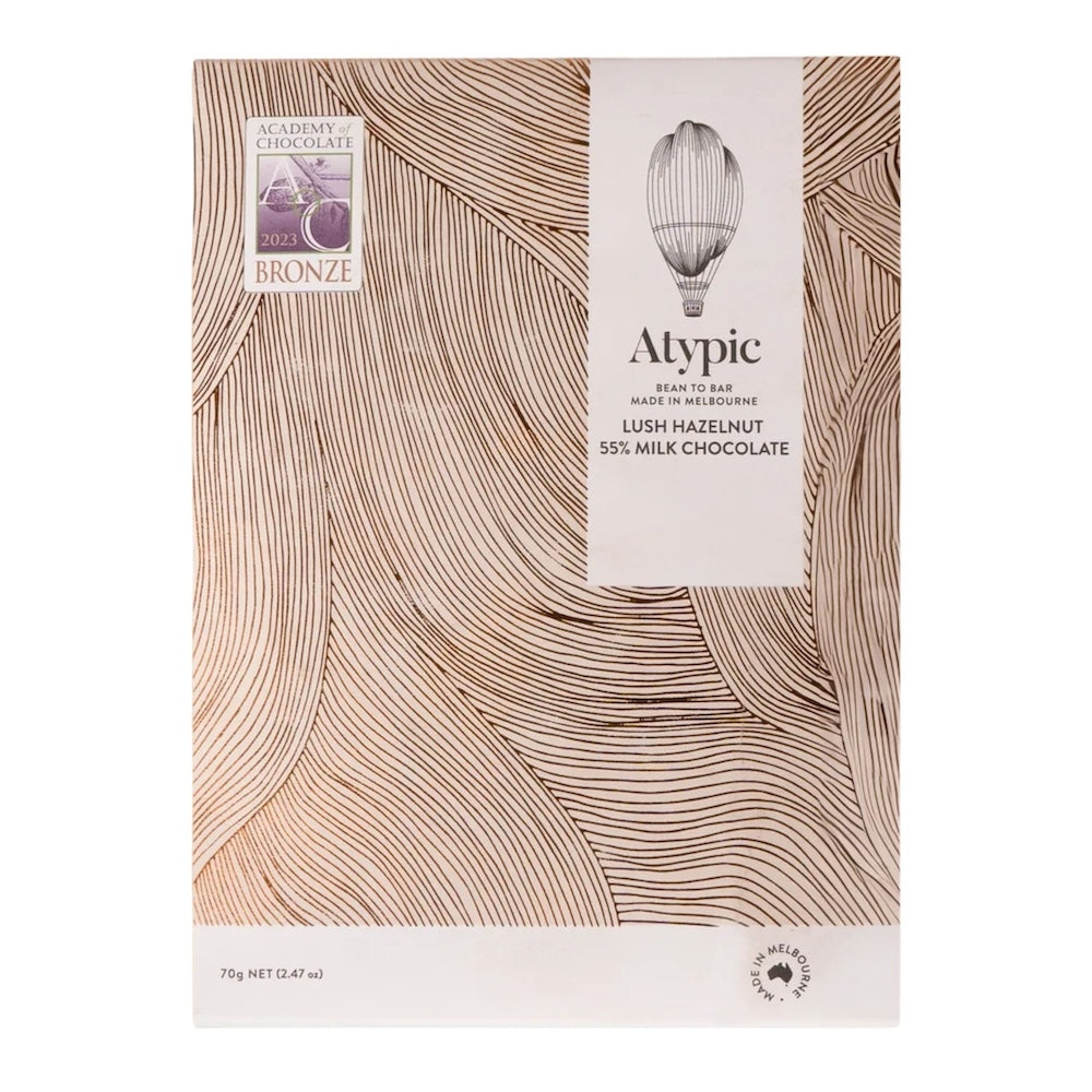 Atypic | 55% Milk Chocolate - Lush Hazelnut