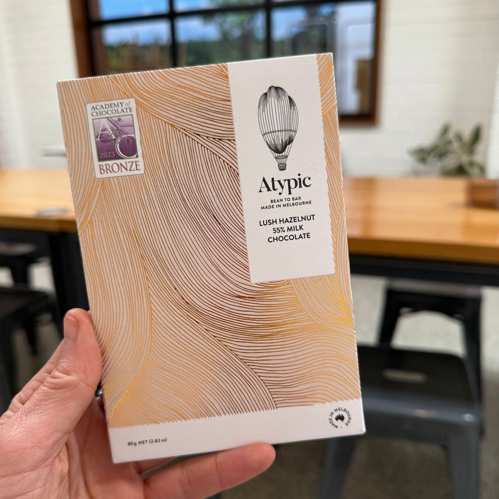 Atypic | 55% Milk Chocolate - Lush Hazelnut
