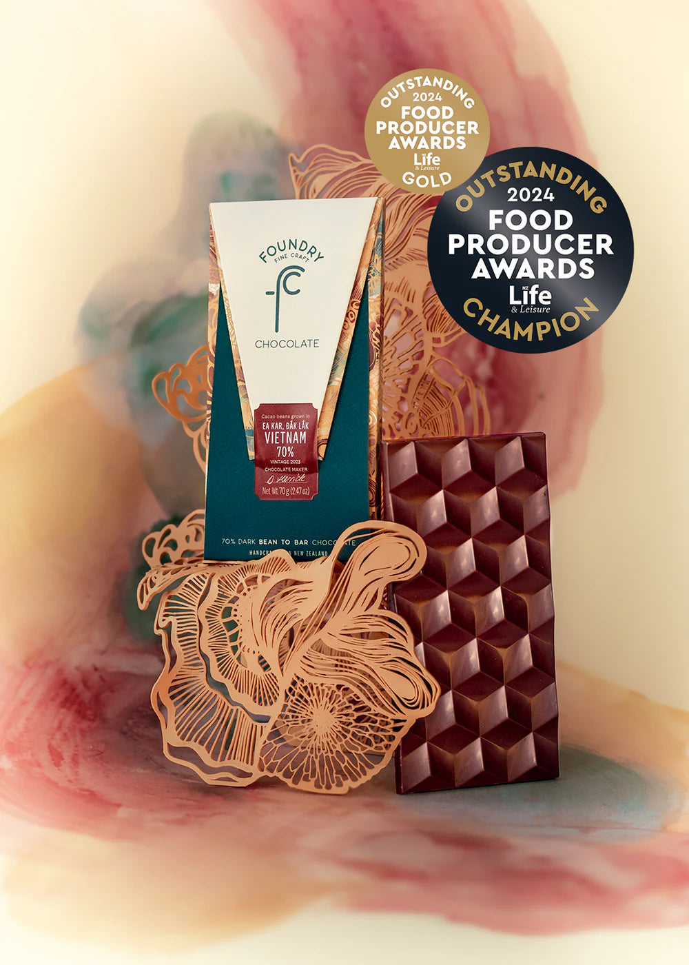 Foundry Chocolate | 70% Dark Chocolate - Vietnam