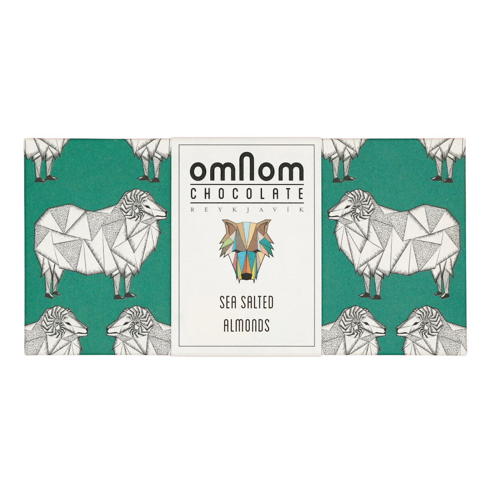 Omnom | 41% Milk Chocolate - Sea Salted Almonds