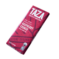 Taza | 70% Dark Chocolate - Raspberry Crunch