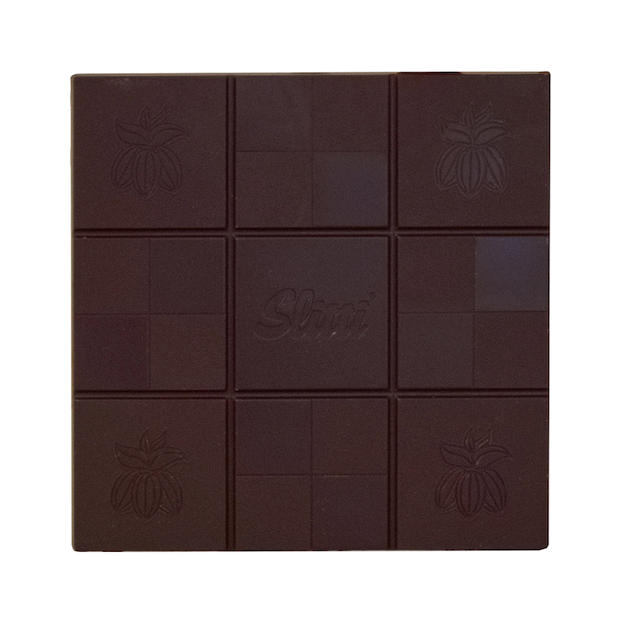 fiamma chocolate – slitti armonico venezuela 75% dark chocolate – organic fine flavour cacao roasted in tuscany - chocolate bar