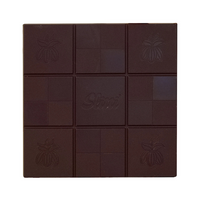 fiamma chocolate – slitti armonico venezuela 75% dark chocolate – organic fine flavour cacao roasted in tuscany - chocolate bar