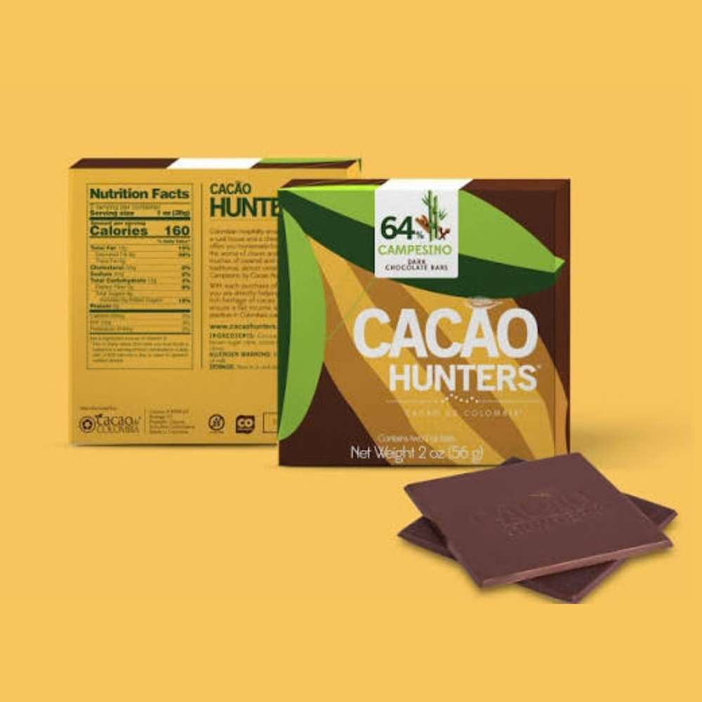 Cacoa Hunters | 64% Dark Chocolate - Campesino