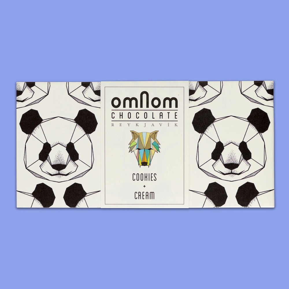 Omnom Chocolate | White Chocolate - Cookies & Cream