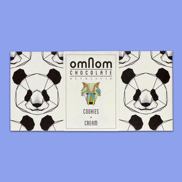 Omnom Chocolate | White Chocolate - Cookies & Cream