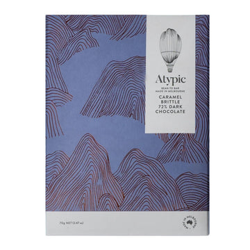 Atypic | 72% Dark Chocolate - Caramel Brittle
