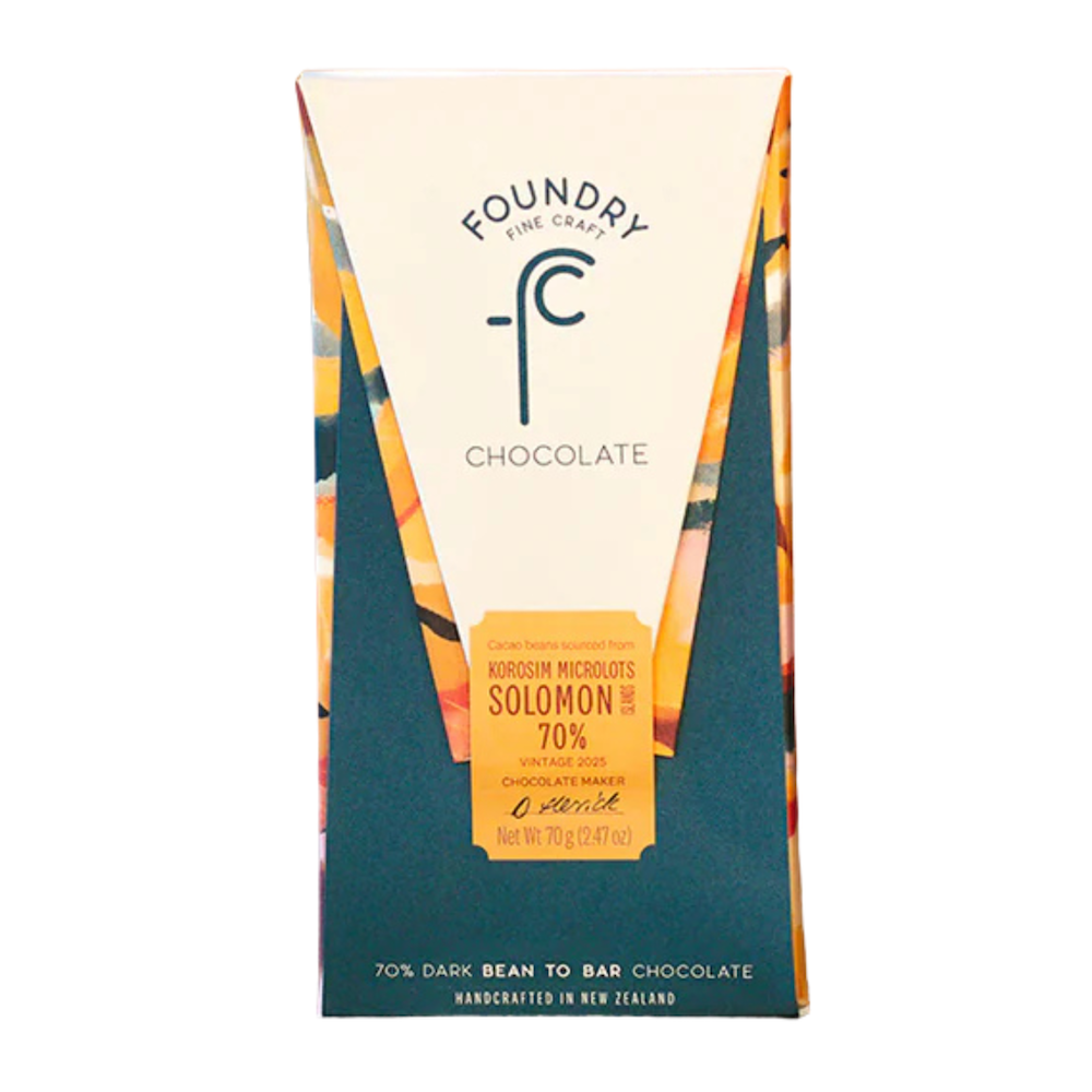 Foundry Chocolate | 70% Dark - Solomon Islands