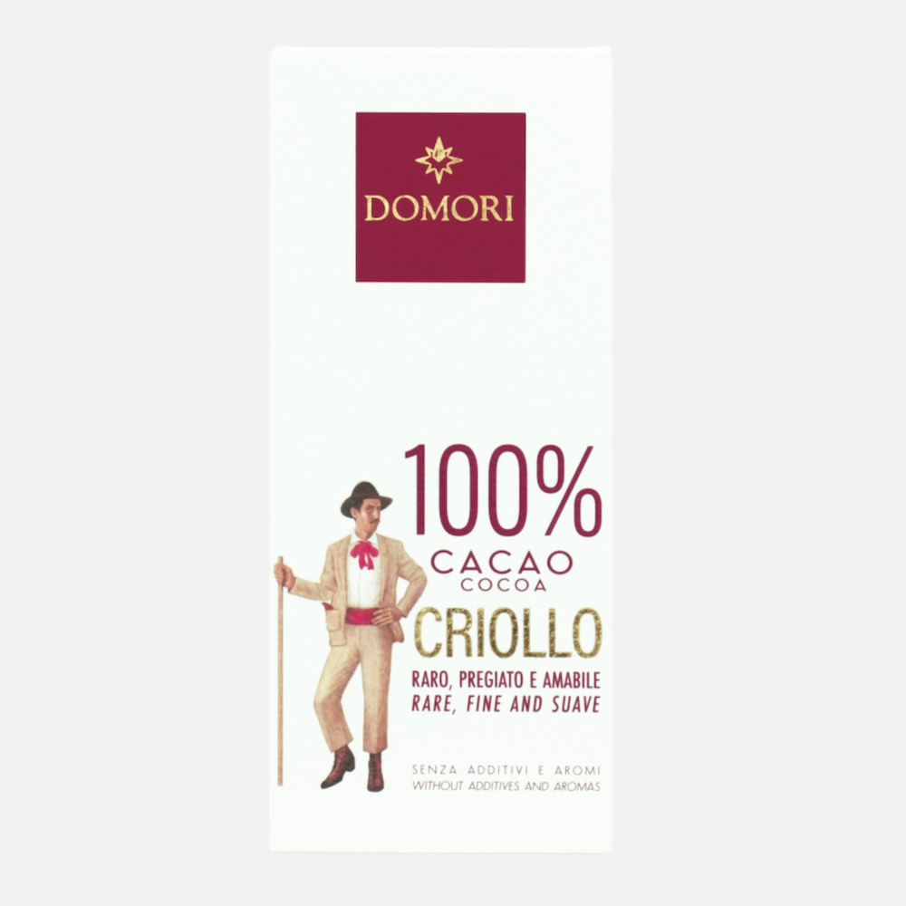 Domori - 100% Dark Chocolate - Criollo