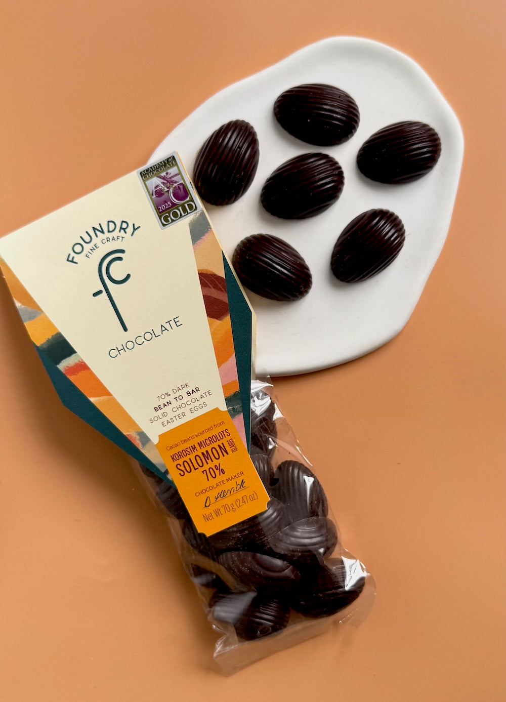 Foundry Chocolate - Easter Egg - Solomon Islands 70%