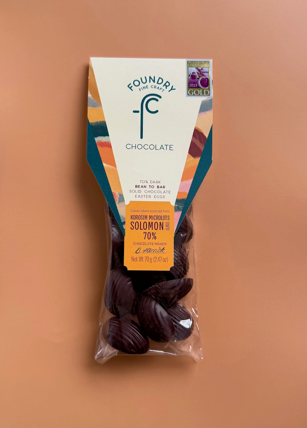 Foundry Chocolate - Easter Egg - Solomon Islands 70%
