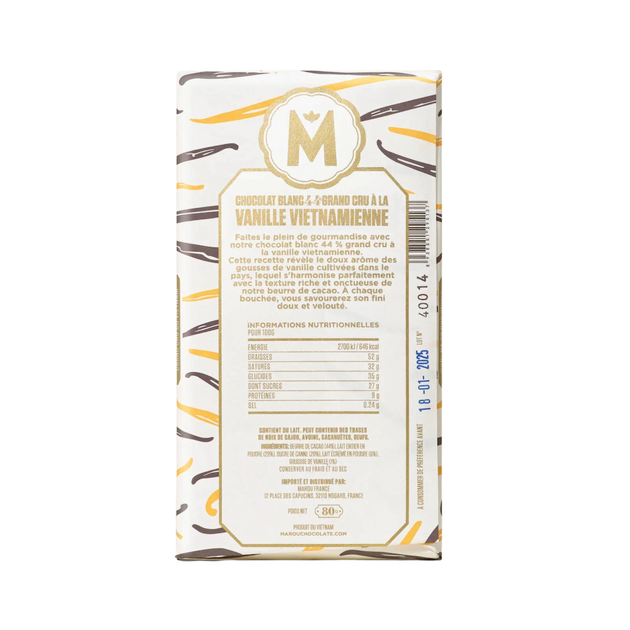 Marou | White 44% - Vietnamese Vanilla