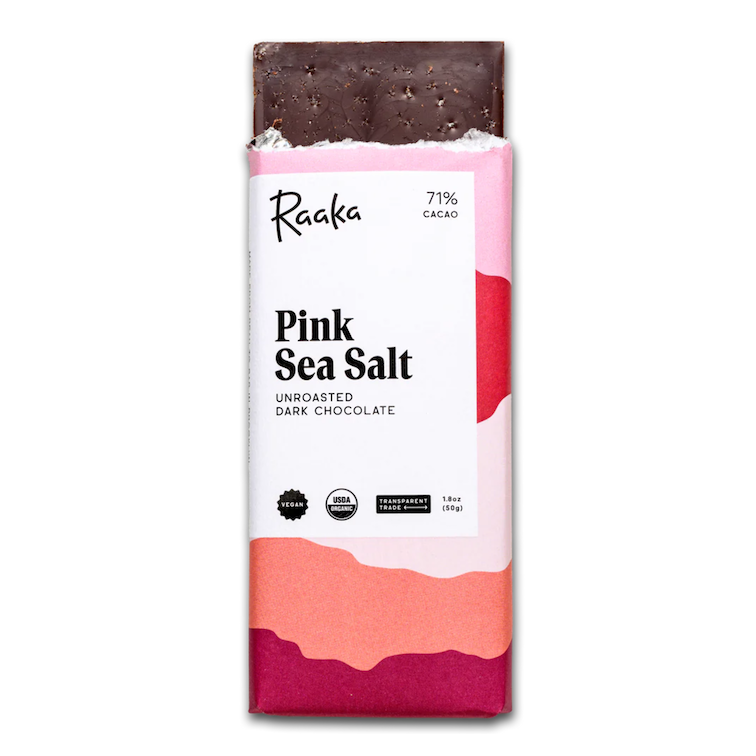 Raaka | 71% Dark - Pink Sea Salt
