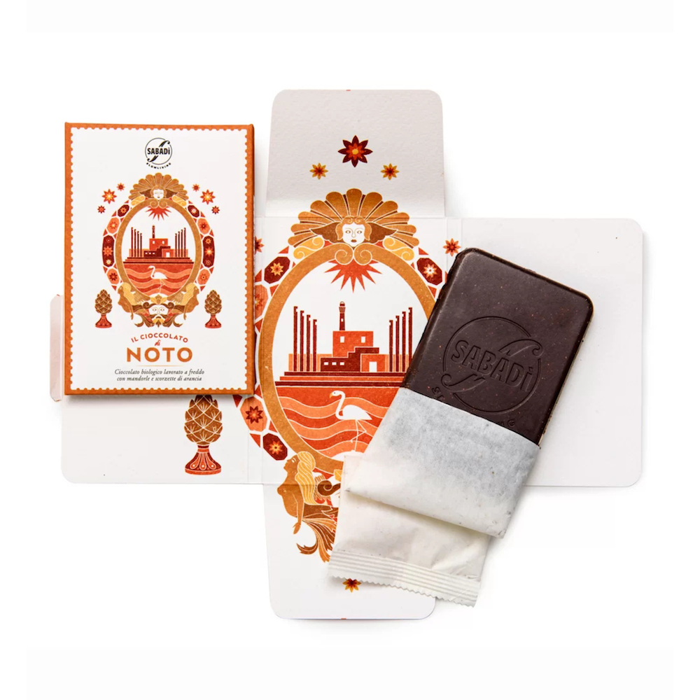 Sabadi | 60% Dark - Noto - Almond & Orange Zest