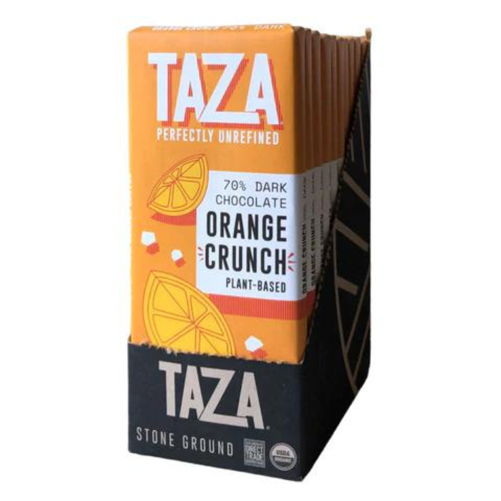 Taza | 70% Dark Chocolate - Orange Crunch