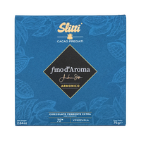 fiamma chocolate – slitti armonico venezuela 75% dark chocolate – organic fine flavour cacao roasted in tuscany - wrapper

