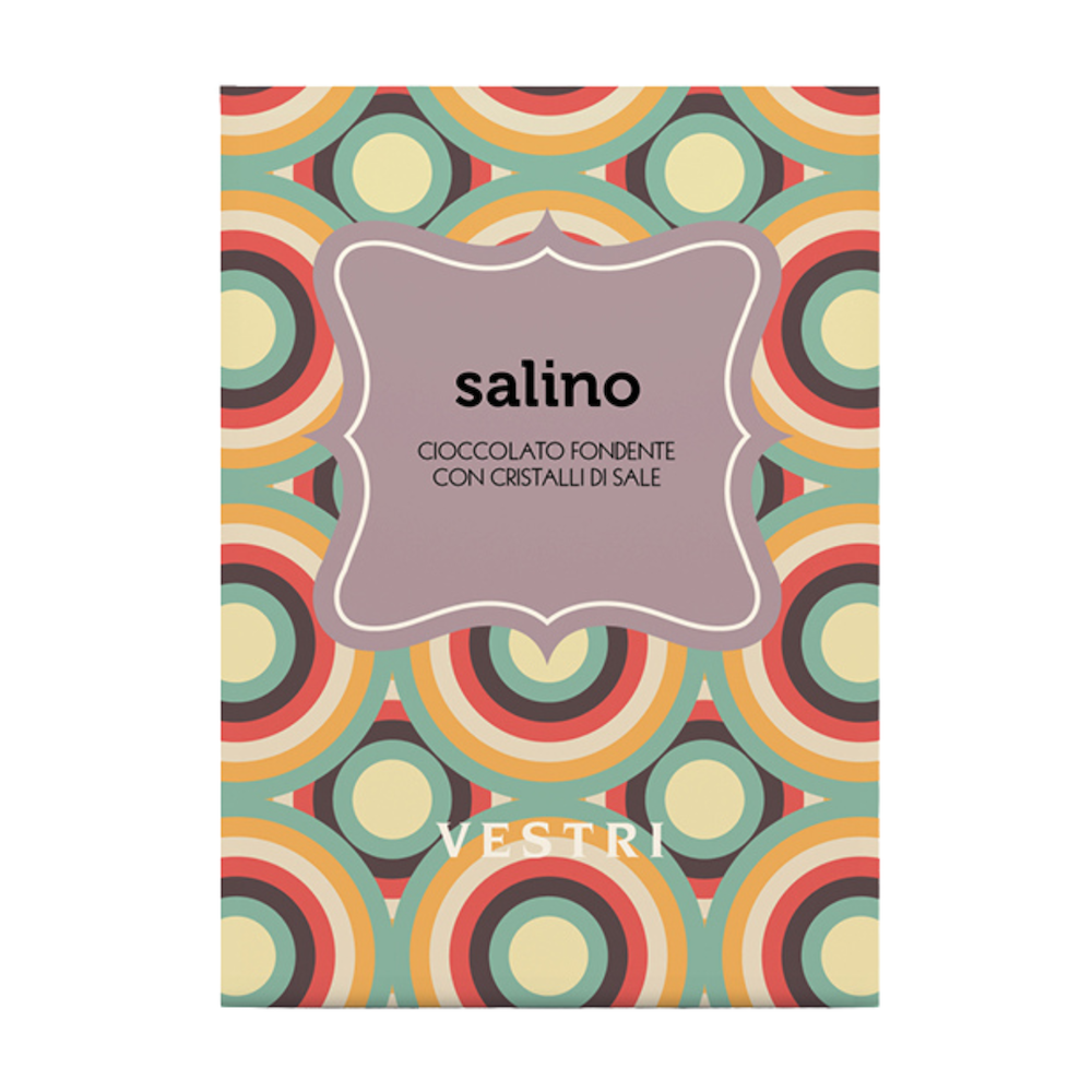 fiamma chocolate – vestri saline 63% dark chocolate bar with italian sea salt crafted in tuscany

