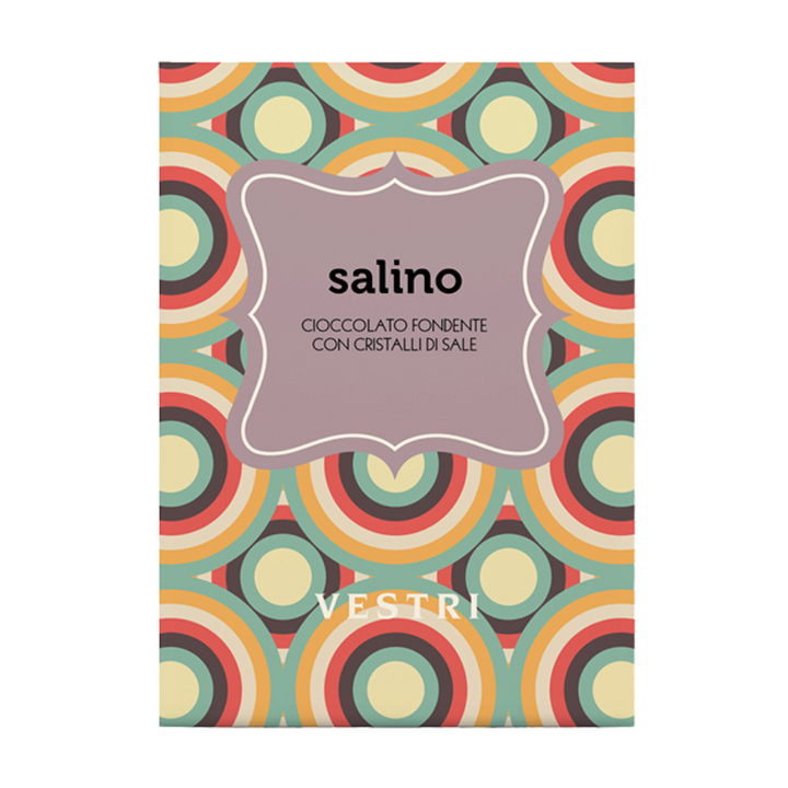 fiamma chocolate – vestri saline 63% dark chocolate bar with italian sea salt crafted in tuscany
