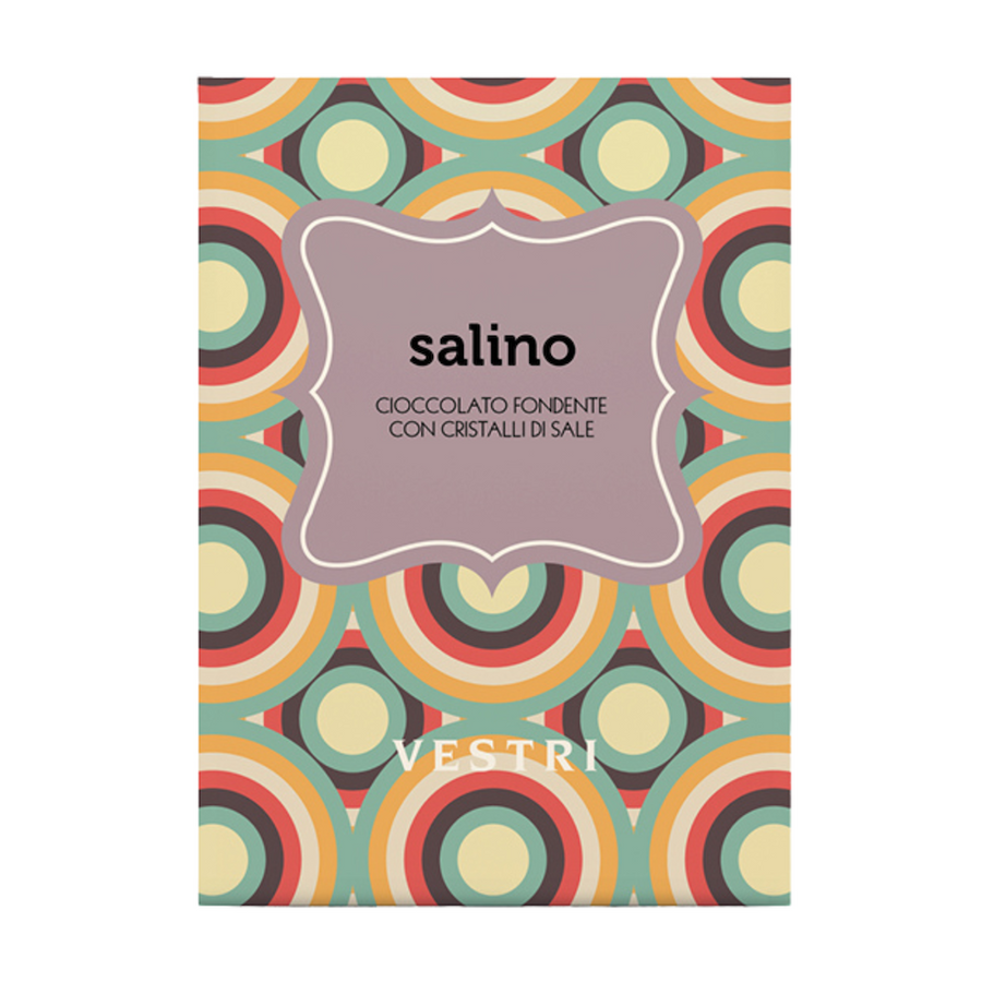 fiamma chocolate – vestri saline 63% dark chocolate bar with italian sea salt crafted in tuscany
