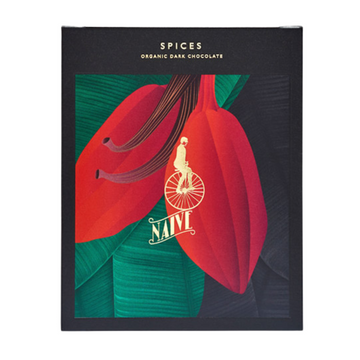 Naive Chocolate | 65% Dark Chocolate - with BBQ Spice