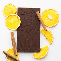 Mirzam Chocolate | 62% Dark Chocolate - Orange & Cinnamon