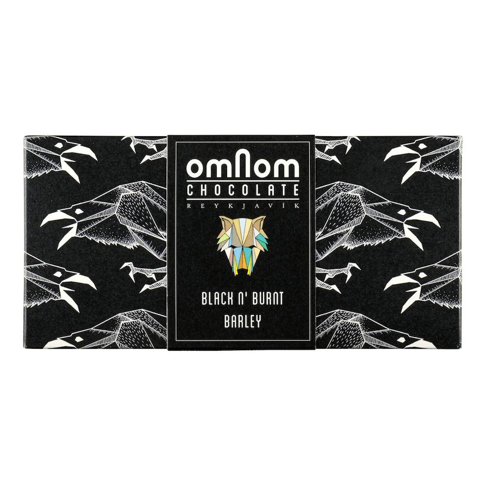 Omnom |  40% 'Black' Chocolate - Black N' Burnt Barley