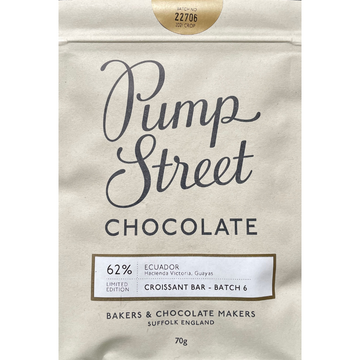 Pump Street | 62% Milk Chocolate - Croissant Bar