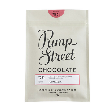 Pump Street | 72% Dark Chocolate - Madagascar