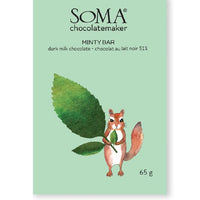 Soma Chocolate | 51% Milk Chocolate - Minty Bar